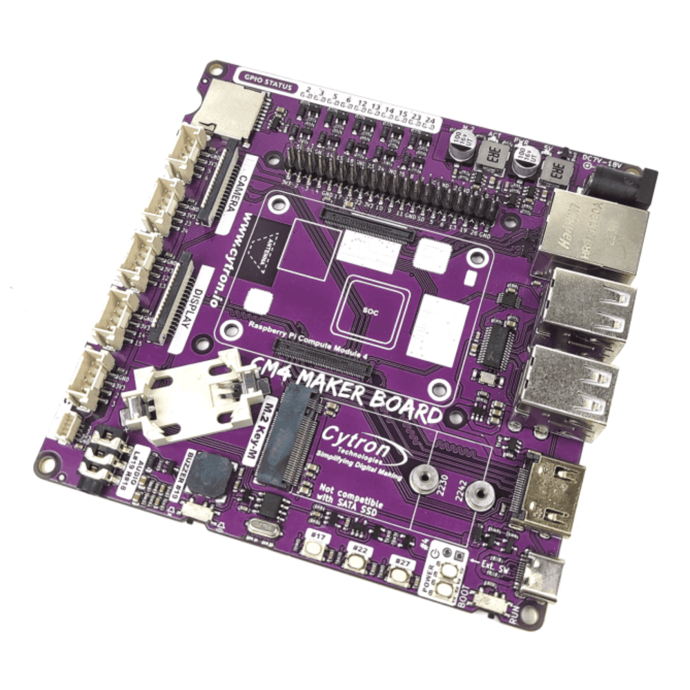 Cytron CM4 Maker Board for Raspberry Pi -Robocraze