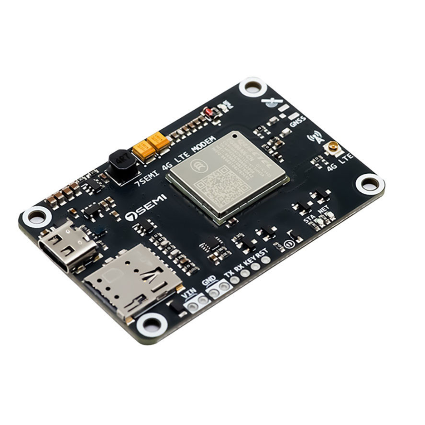 7Semi EG800AK LTE Cat-1 bis GNSS USB-C Modem Module - Robocraze