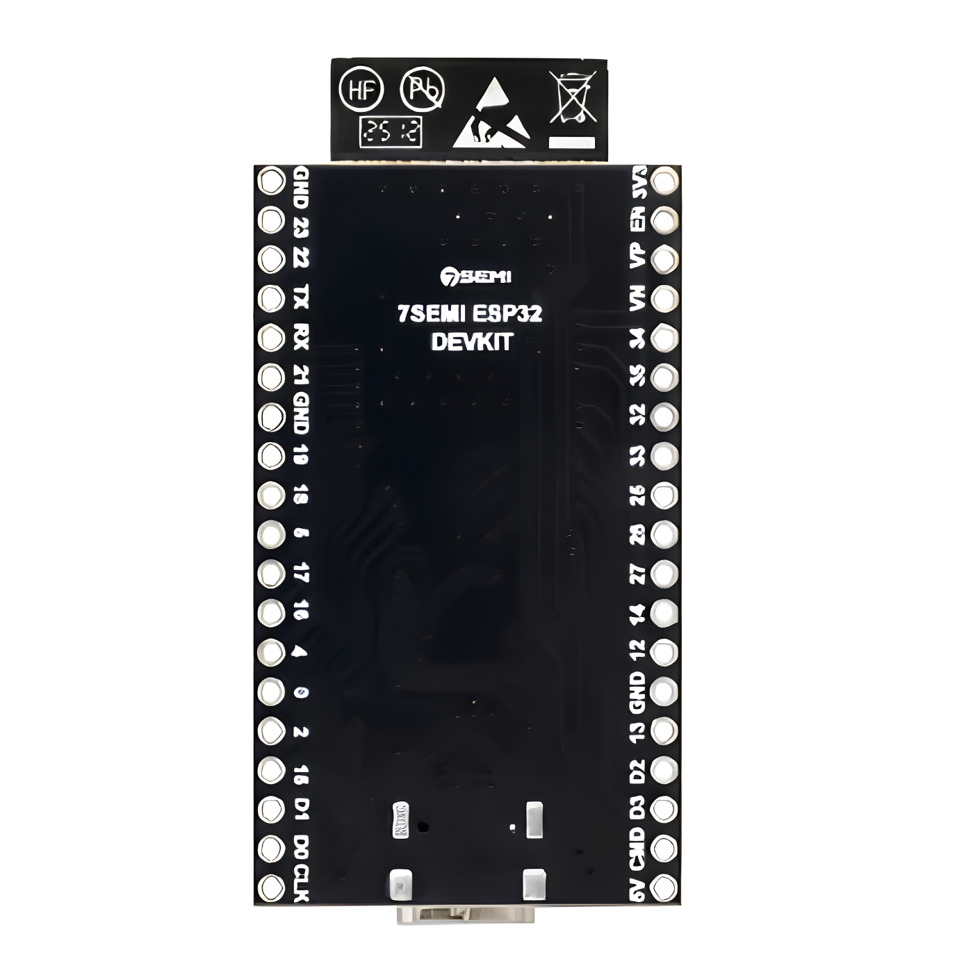 7Semi ESP32-DevKitC ESP32-WROVER Wi-Fi Bluetooth Development Board - Robocraze