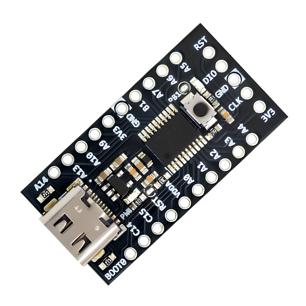 7Semi STM32 ARM 32-bit Cortex-M0+ RISC Mini Development Board USB-C - STM32L031F6P6 - Robocraze