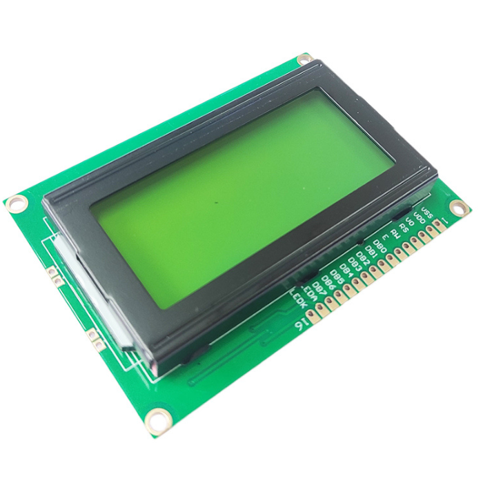 16x4 LCD Display With Green Backlight – 16x4 green LCD with bright backlight - LCD Display - Robocraze