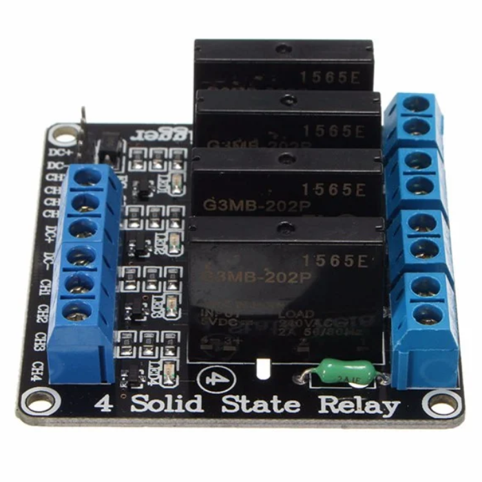 4 Channel Solid State Relay-Robocraze