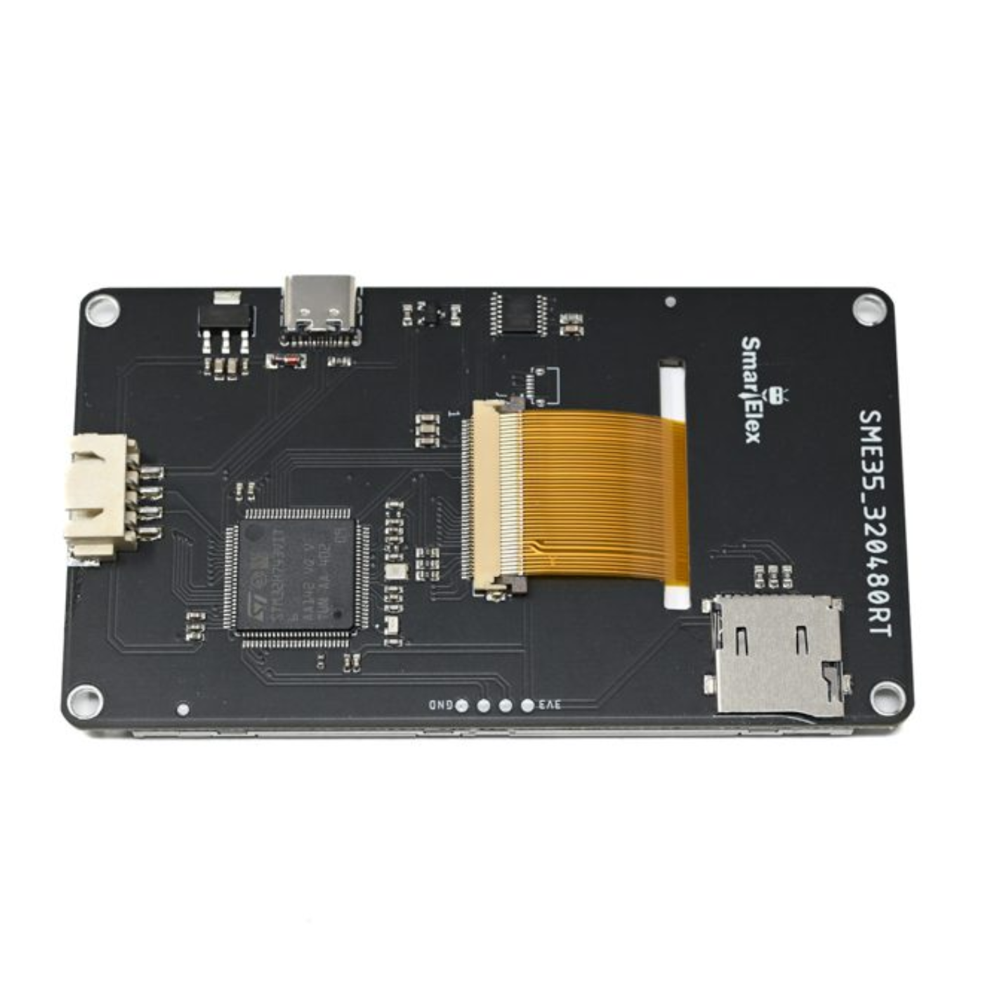 Smartelex Basic 3.5″ HMI Display – 320×480 Screen with Resistive Touch Panel - Robocraze