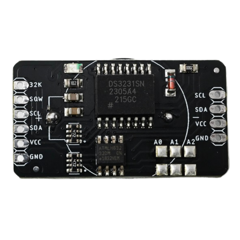 Ds2321 Rtc Module SmartElex DS3231 RTC Module with EEPROM (I2C, AT24C32) – Robocraze
