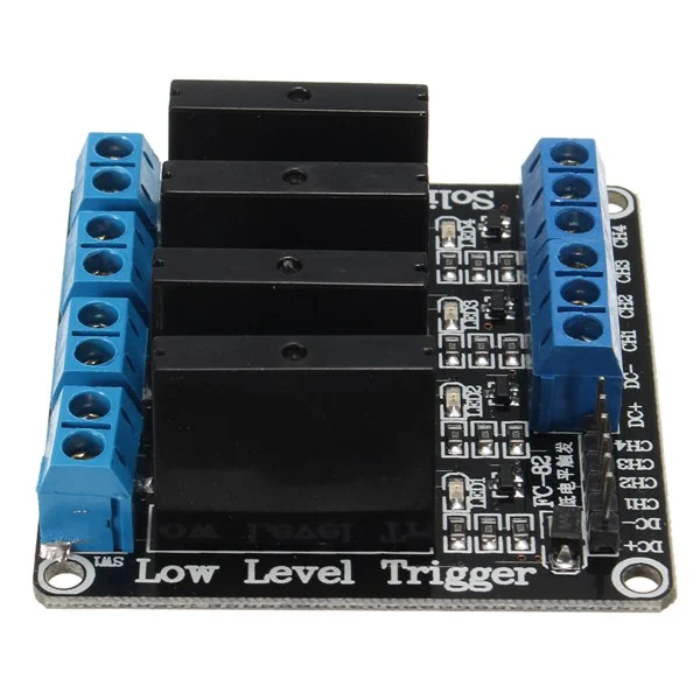 4 Channel Solid State Relay-Robocraze