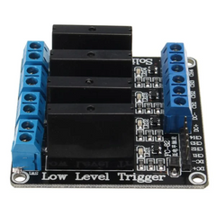 4 Channel Solid State Relay – 4-channel SSR for efficient switching. -Relay Module -Robocraze