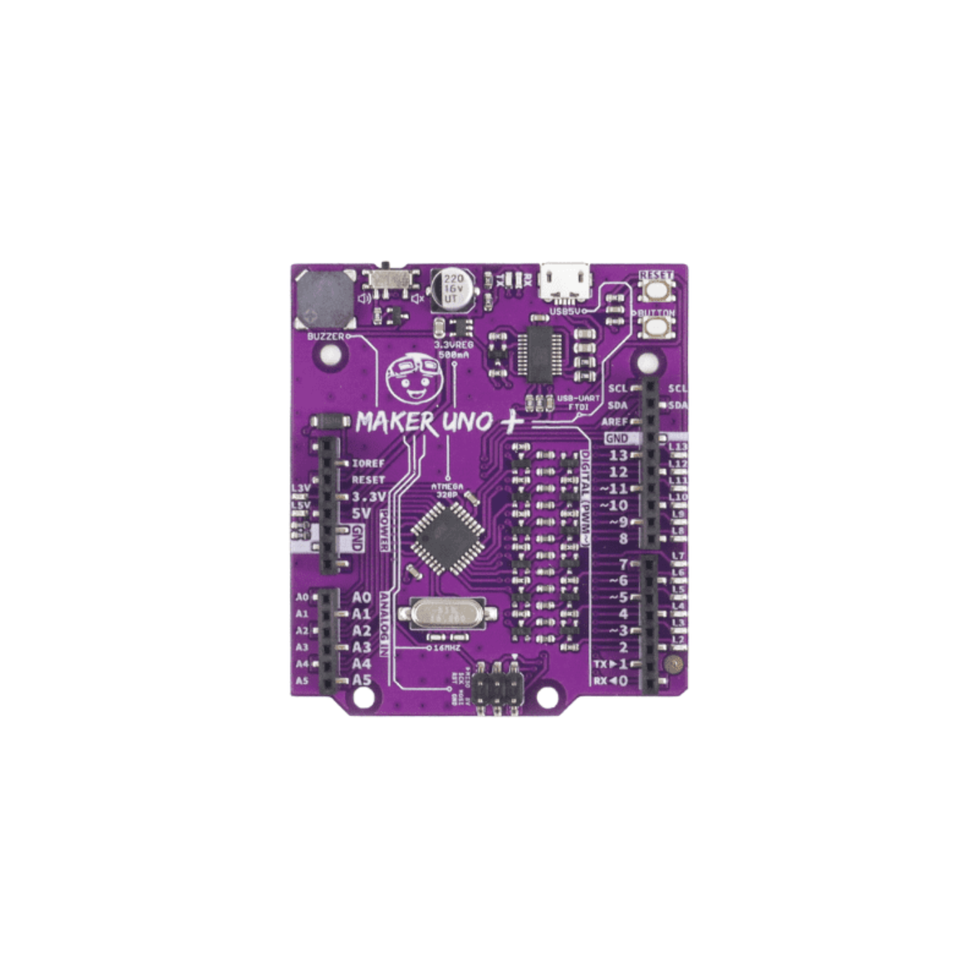 Cytron Maker UNO Plus – Arduino-Compatible Educational Board -Robocraze