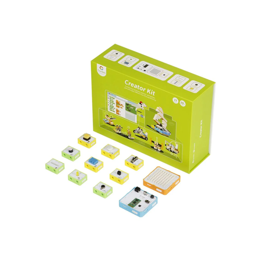 Elecrow Crowbits Creator Kit – 12-in-1 Arduino STEM toy for coding & circuits. -STEM Kit -Robocraze