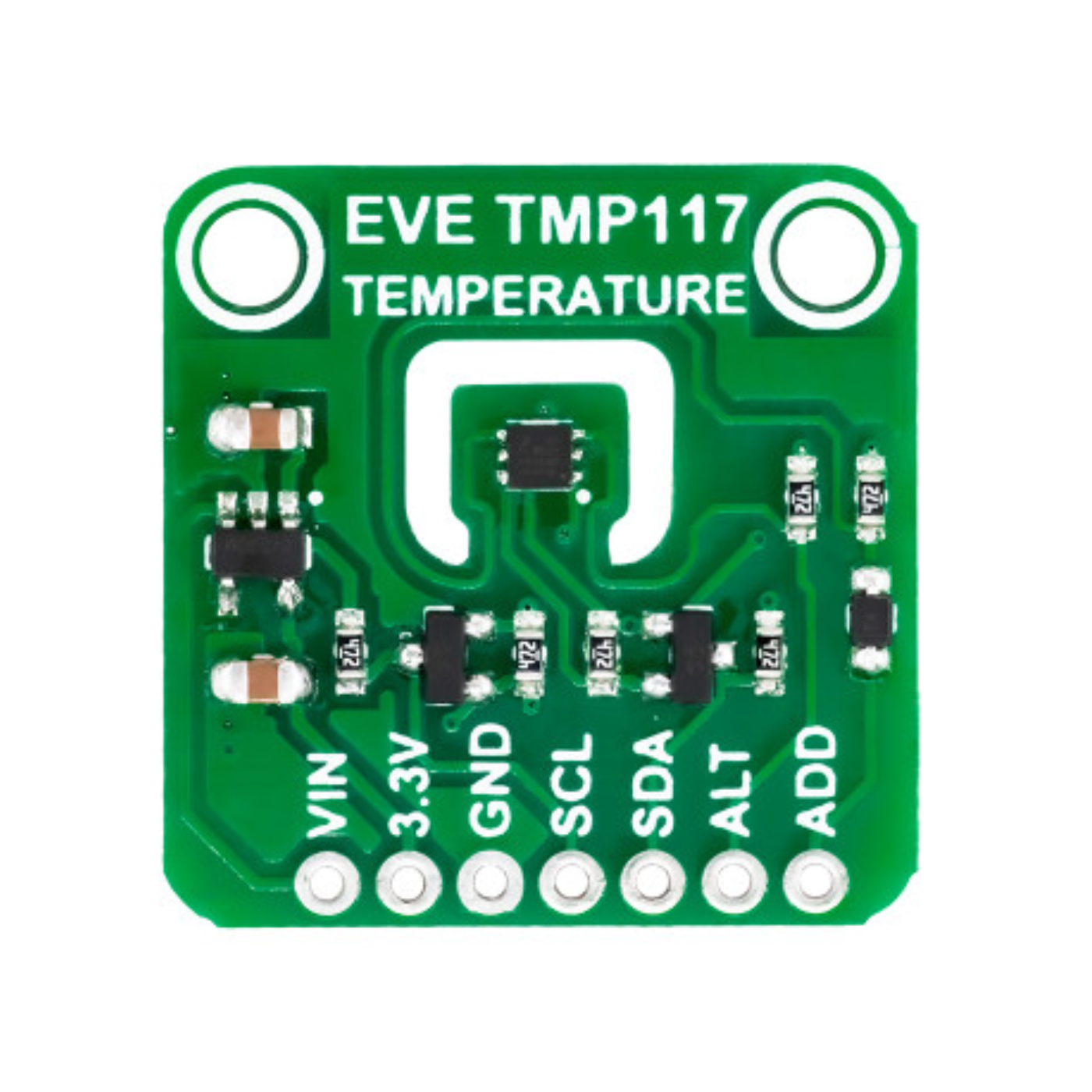 7Semi TMP117 Accurate Digital Temperature Sensor Breakout I2C (ES-12132) - Robocraze