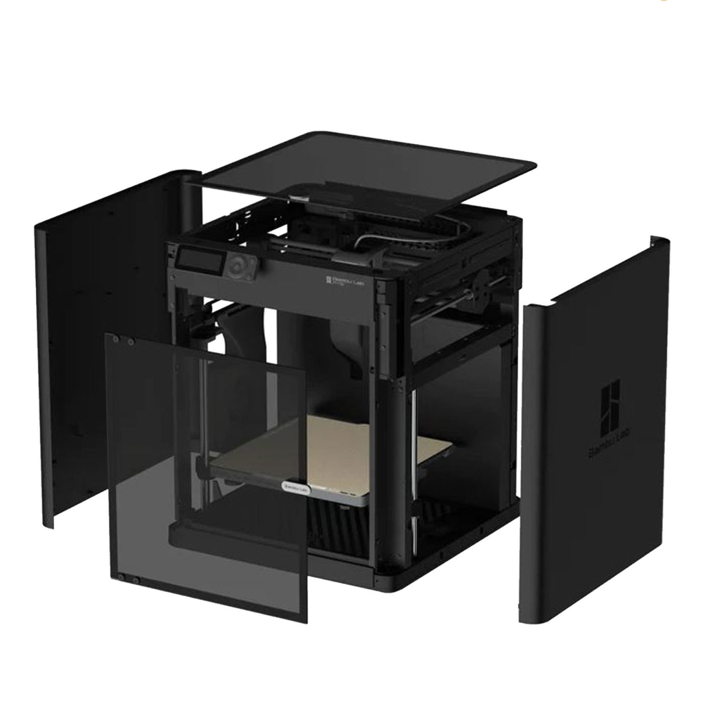 Bambu Lab P1S 3D Printer with AMS 2 Pro Multi-Color Printing System - Robocraze