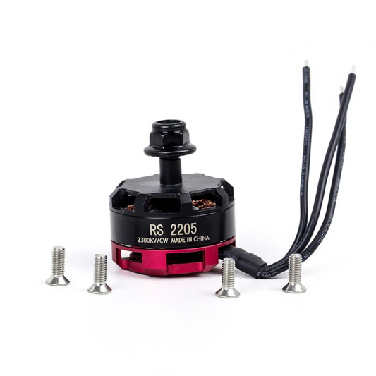 RS2205 2300KV Brushless DC Drone Motor for FPV Aircraft Models, RC Drones, and Quadcopters - DIY Drone Parts - Robocraze