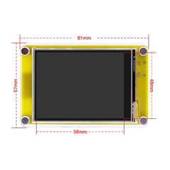Elecrow 2.8 Inch ESP32 LCD Touch Display for IoT & HMI Development