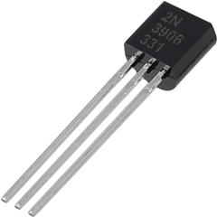 2N3906 PNP Bipolar Junction Transistor (TO-92)-Basic Components -Electronic Components -Transistors -Robocraze
