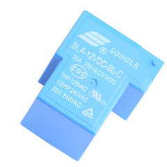 SLA 12VDC 6 Pin 30A SPDT High Power Relay Through Hole - Robocraze