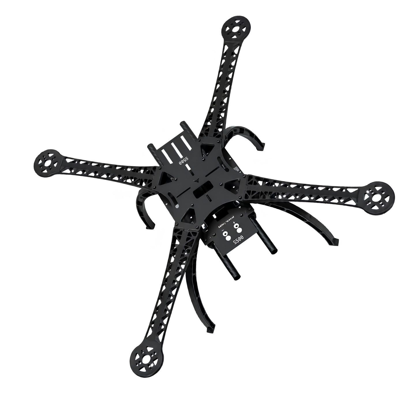 Simplifly S500 Multi Rotor Air PCB Frame with High Landing Gear for FPV Quadcopter - Robocraze