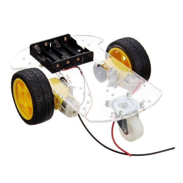 2WD Two Wheel Drive DIY Smart Robot Car Chassis kit - Robocraze