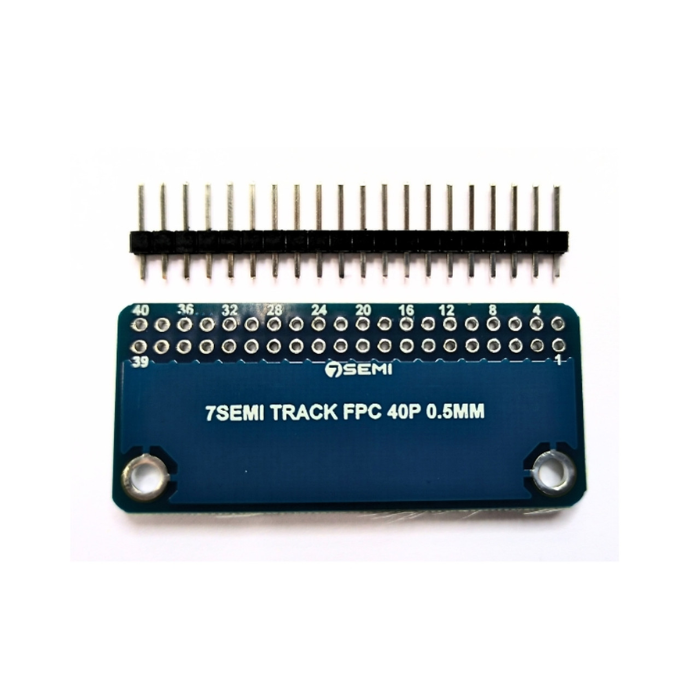 0.5mm FFC FPC Connector Breakout Board (40 Pin) -7Semi -Electronic Modules -Breakout Boards -Robocraze