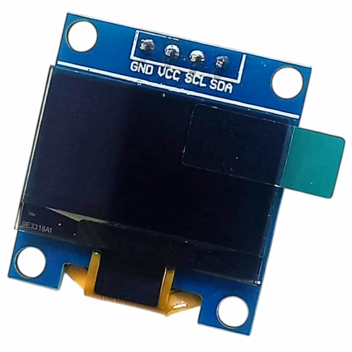 0.96 Inch Blue OLED Display Module SPI/I2C - 4pin - Robocraze