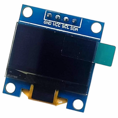 0.96" OLED Display SPI/I2C 4pin Blue – OLED screen for microcontrollers.-OLED Display -Robocraze