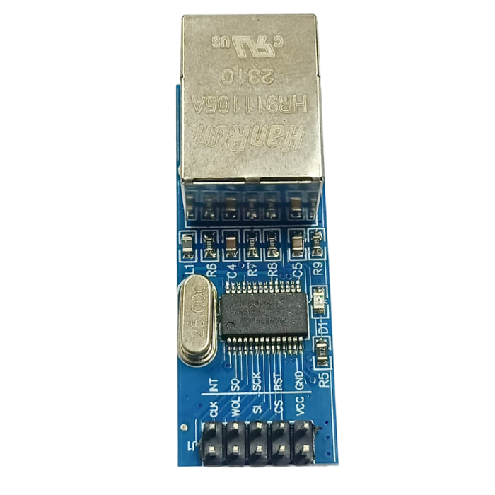 ENC28J60 Ethernet LAN Module – Ethernet module for Arduino & IoT. -Ethernet Cable -Robocraze
