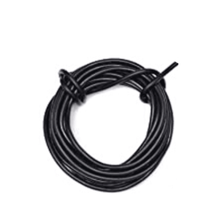 Hook-Up Wire (Black) 60M – Insulated wire for circuits & electrical use. -Electronic Components -Robocraze