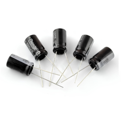 1000uF 25V Electrolytic Capacitor – Through Hole DIP -Basic Components -Robocraze