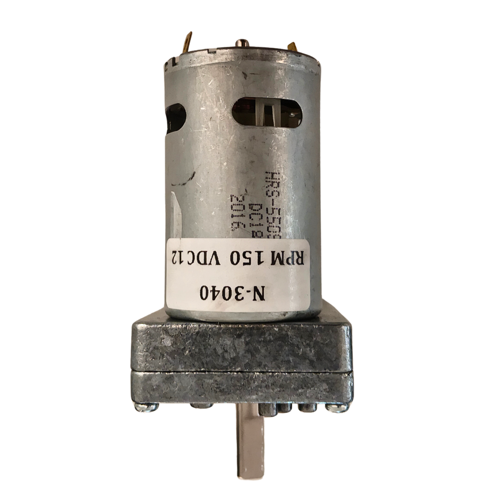150 RPM DC 12v Rectangular Geared Motor with High Torque -Motors & Mechanical -Gear Motors -Robocraze
