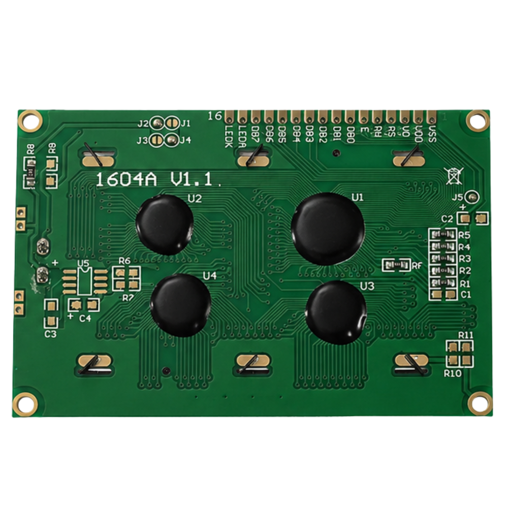 16x4 LCD blue JHD - JHD 16x4 blue LCD for Arduino, Raspberry Pi & DIY projects. -LCD Display -Robocraze