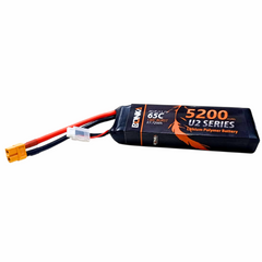 11.1v 5200mAh 65C 3S1P Bonka LiPo Drone Battery – For FPV aircraft, RC drones- DIY Drone Parts - Robocraze