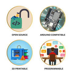 Otto DIY Kit for Interactive Robot (Arduino) – Open-source DIY Kits, STEM Kits, Robot Kits -Robocraze