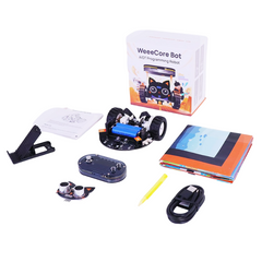 WeeeCore Bot AIOT Voice Programming Robot – Smart DIY Kits, STEM Kits, Robot Kits -Robocraze