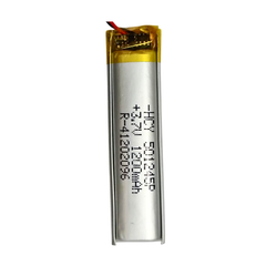 3.7V 1200mAh LiPo Rechargeable Battery Pack (501245P) -Batteries & Power Supply -LiPo Batteries -Robocraze