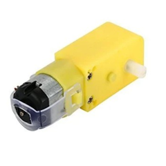 30 RPM Straight Single Shaft Motor - Motors & Mechanical - DC Motors - Robocraze