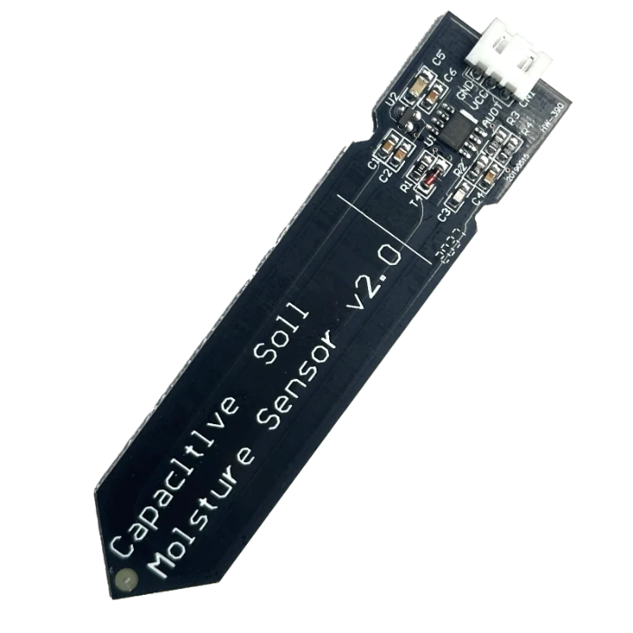 Analog Capacitive Soil Moisture Sensor V2.0 – Monitors soil moisture for irrigation.-Soil Moisture Sensor -Robocraze