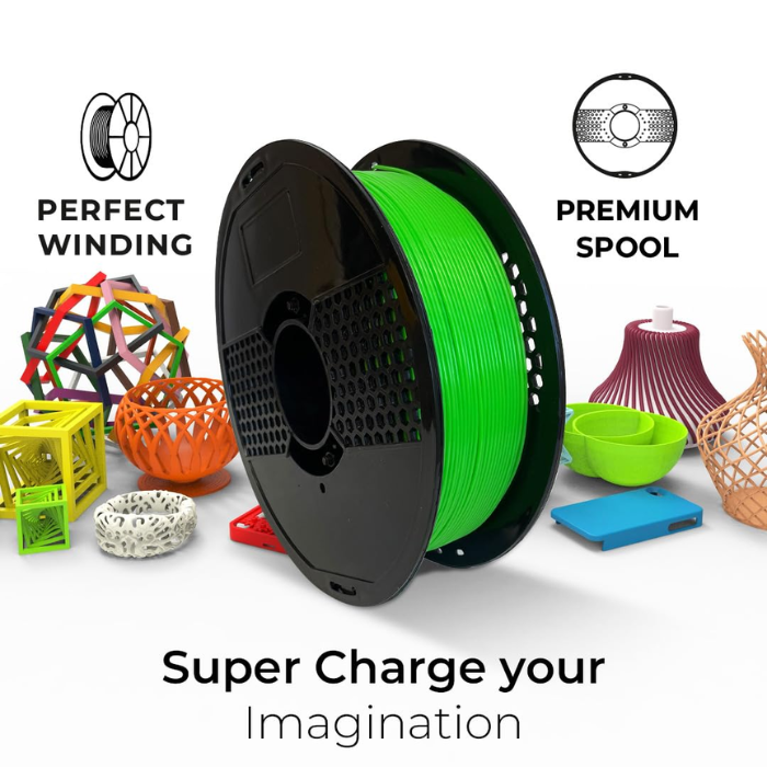 1.75mm Premium HS PLA Filament (Mint Green) – High-quality 3D printer filament for smooth prints. -Robocraze