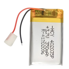 Witty Fox 3.7V 350mAh Rechargeable LiPo Battery -Drone Battery -Robocraze