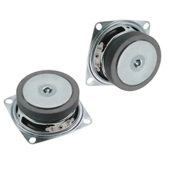 3W 4 Ohm 2 Inch Full Range Stereo Audio Speaker Woofer -Electronic Modules -Audio Components -Speakers -Robocraze