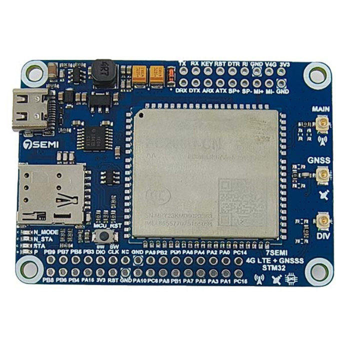 EC200U 4G LTE GNSS IoT Smart Modem with In-Built STM32 MCU - 7Semi ...