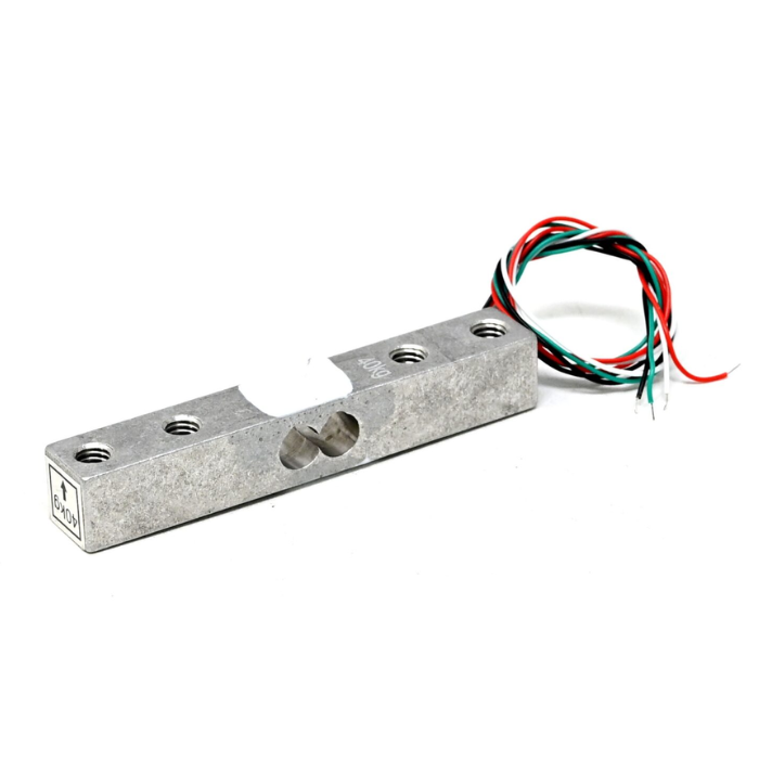 40Kg Load Cell - Reliable 40kg load cell for precision weight measurement in robotics. -Load Sensor -Robocraze
