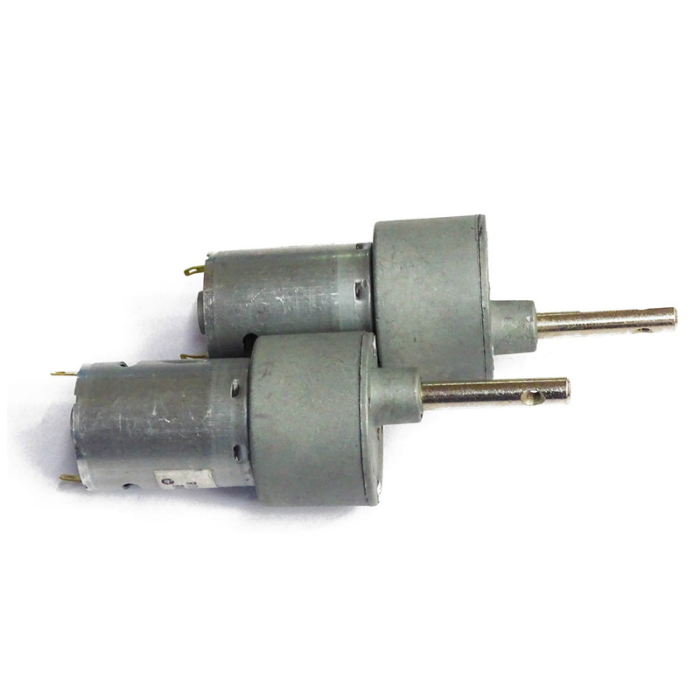 500 RPM 12V DC Johnson Geared Motor (Grade B) -Motors & Mechanical -Johnson Motor - Grade B -Robocraze
