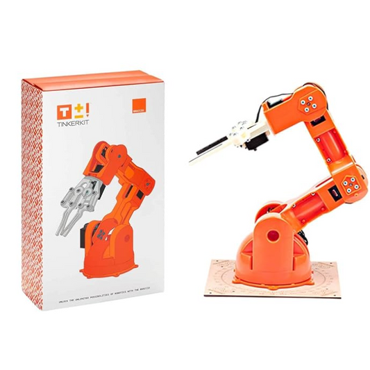 Arduino TinkerKit Braccio Robotic Arm Kit – Interactive DIY Kits, STEM Kits, Robot Kits -Robocraze