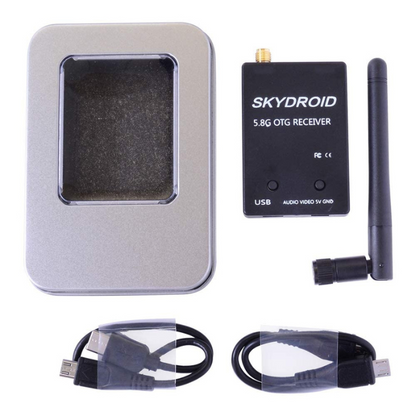 SKYDROID UVC Mini FPV Receiver 5.8G 150CH for Android (Black)