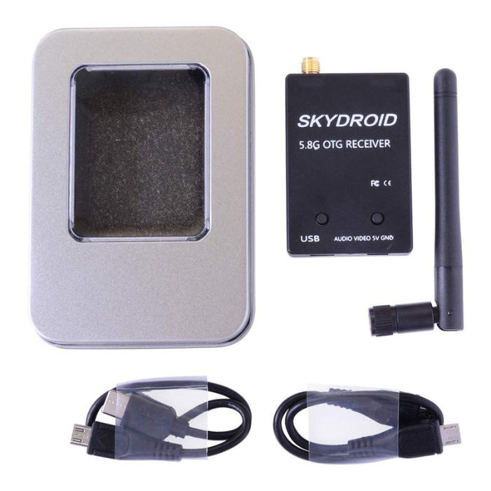 SKYDROID UVC Mini FPV Receiver 5.8G 150CH – FPV receiver for drones & aircraft models. -DIY Drone Parts -Robocraze