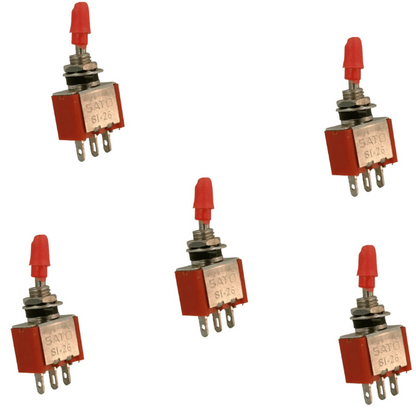 Sub-Miniature Toggle Switch (Pack of 5)