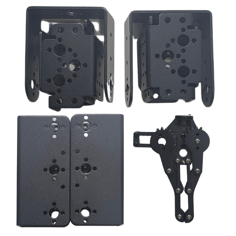 6DOF Robotic Arm Metal Bracket Kit -STEM Kits -Robotic Kits -Robocraze