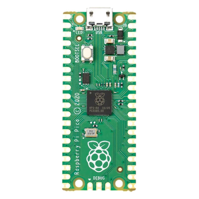 Raspberry Pi Pico – Compact and efficient Raspberry Pi Board for microcontroller projects. -Robocraze