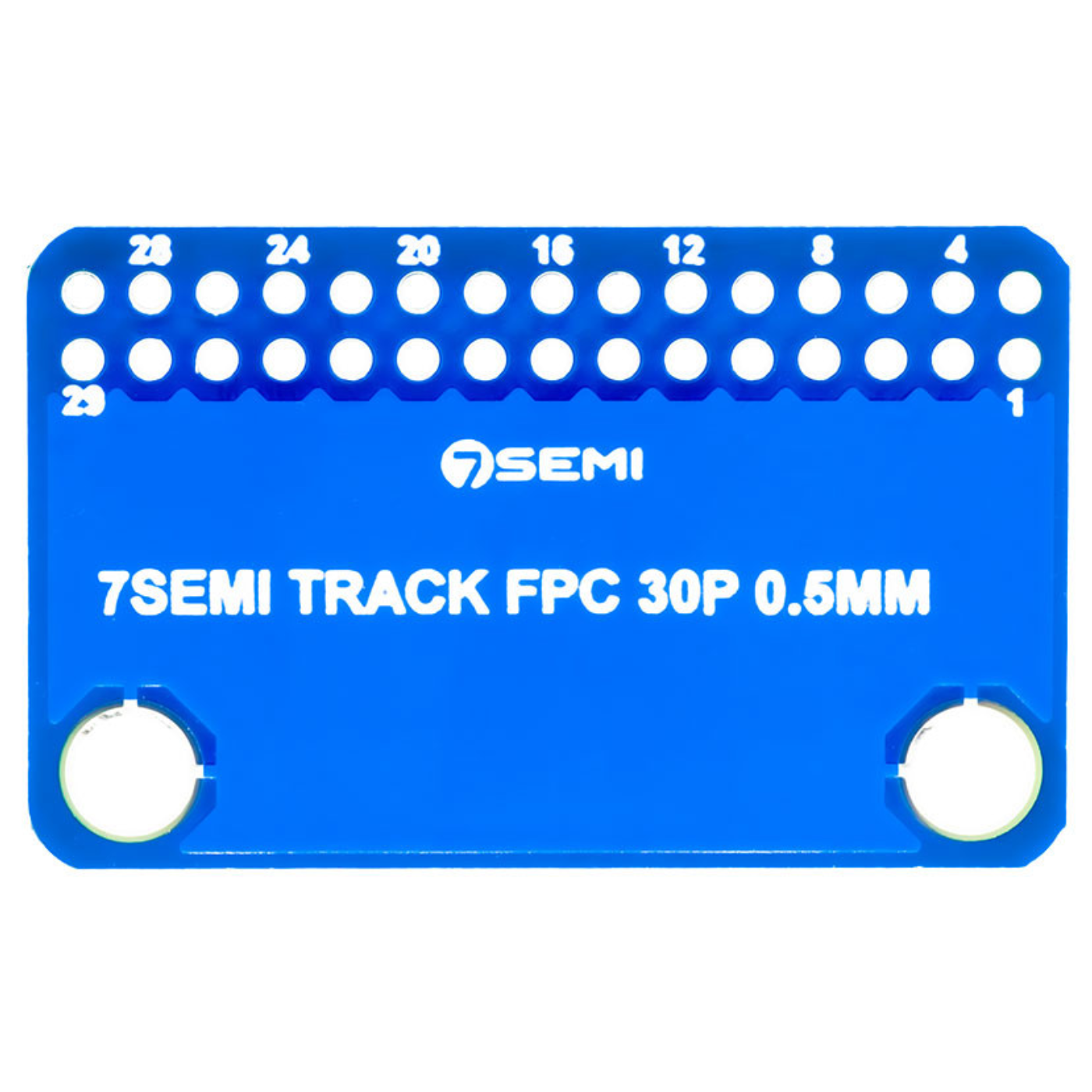7Semi 0.5mm FFC FPC 30 Pin Breakout Board Adapter PCB -Electronic Modules - Breakout Boards - Robocraze