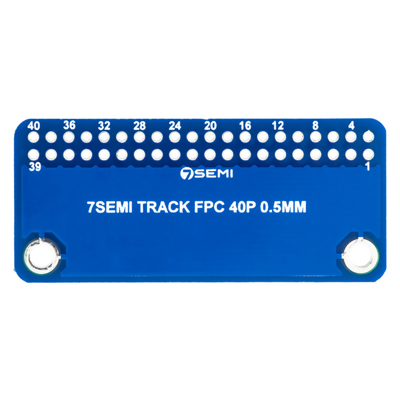 7Semi 0.5mm FFC FPC 40 Pin Breakout Board Adapter PCB -Electronic Modules - Breakout Boards - Robocraze