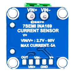 7Semi 5A Analog INA169 DC Current Sensor Breakout Module -Sensors -Current/Voltage Sensor -Robocraze