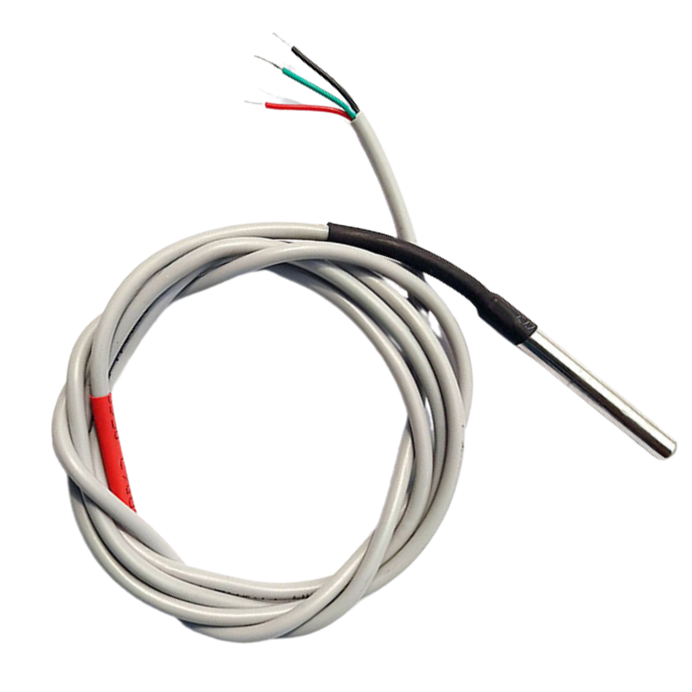 7Semi Analog LM35 Temperature Sensor Probe with 1M Waterproof Cable -Sensor -Temperature Sensor -Robocraze